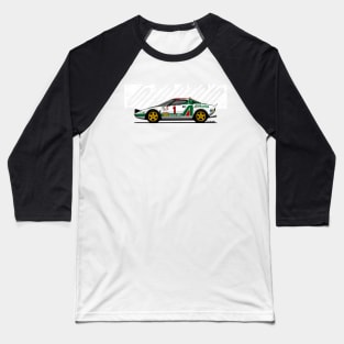 The coolest rally car ever with the most italian livery Baseball T-Shirt